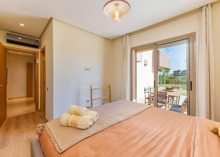 Luxurious Apartment Marrakech With Pool, Golf, Private Garden