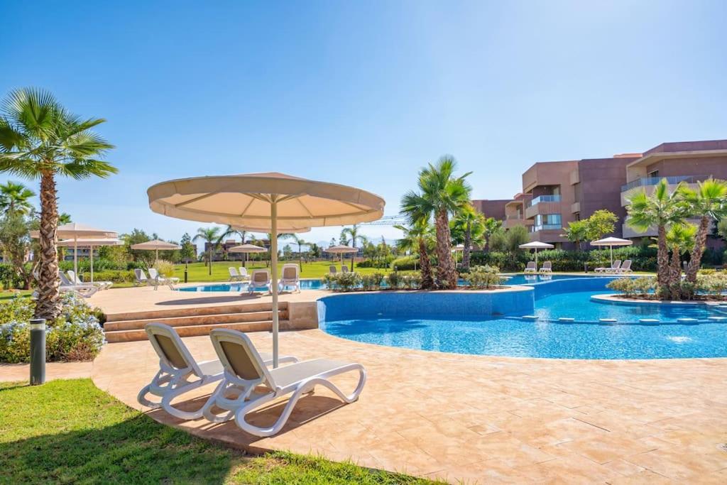 Luxurious Marrakech With Pool, Golf, Private Garden Apartment Marrakesh