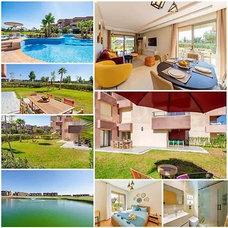 Luxurious Apartment Marrakech With Pool, Golf, Private Garden Marraquexe Exterior foto