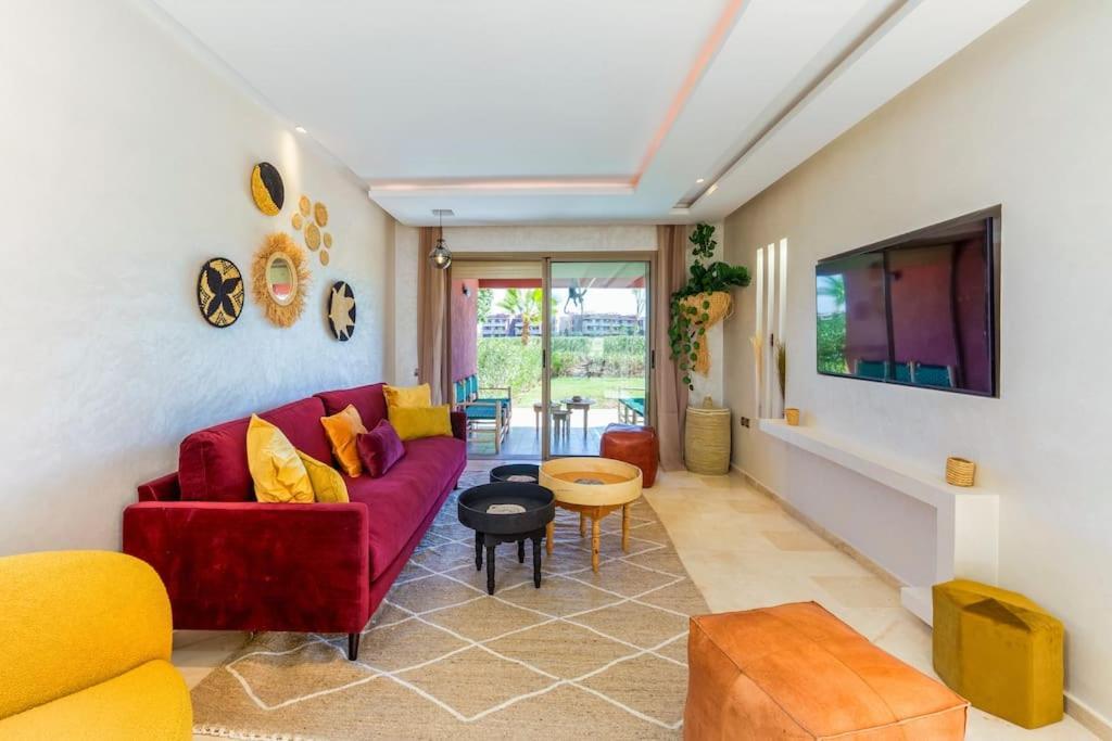 Luxurious Marrakech With Pool, Golf, Private Garden Apartamento Marraquexe